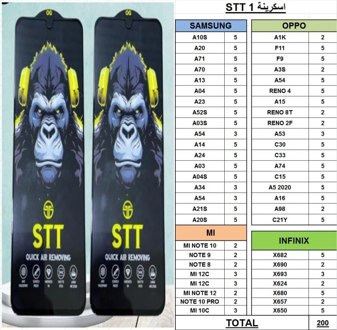 اسكرينة stt 1